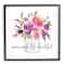 Stupell Industries Mom's Make Life Beautiful Watercolor Flower Bouquet Framed Giclee Art